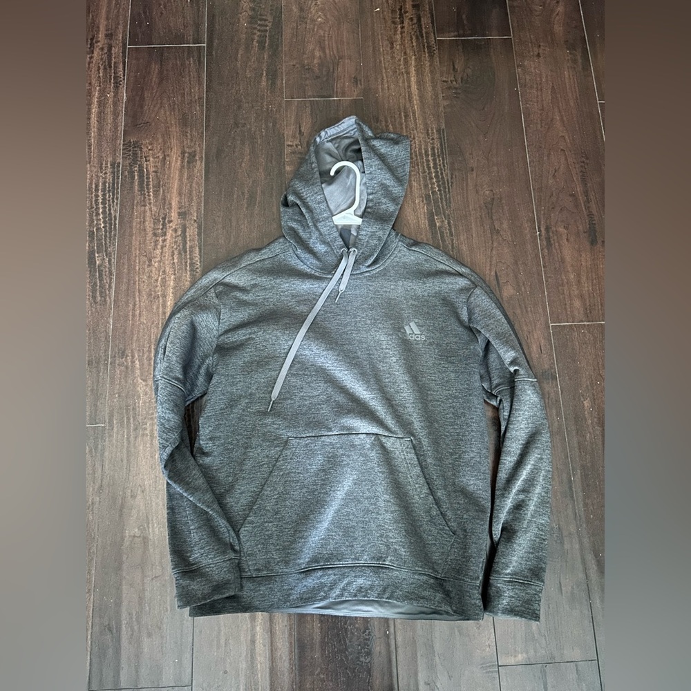 Adidas Gray Men's Hoodie Sweater